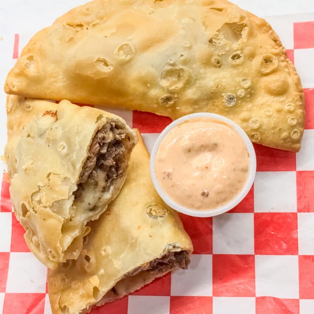 Steak and Cheese Empanadas.