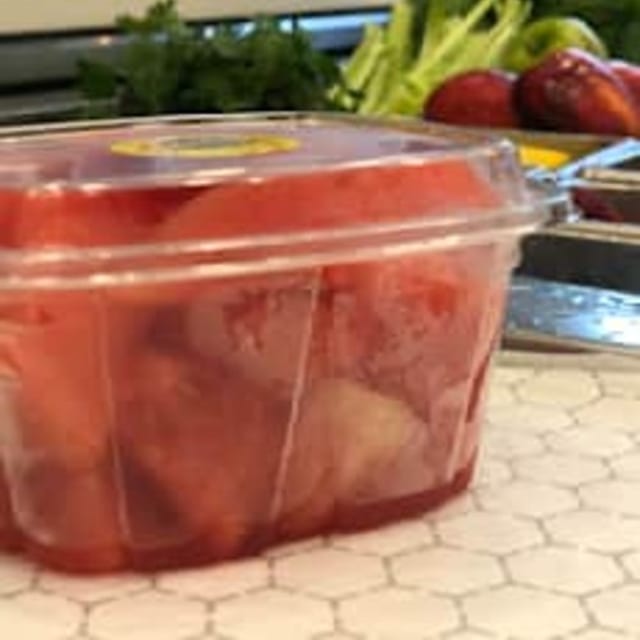 Watermelon Fruit Salad.
