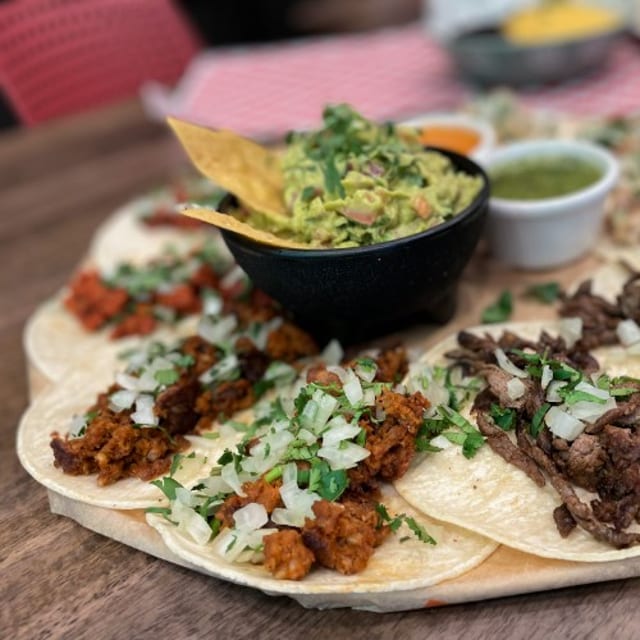 3 Chorizo Tacos.