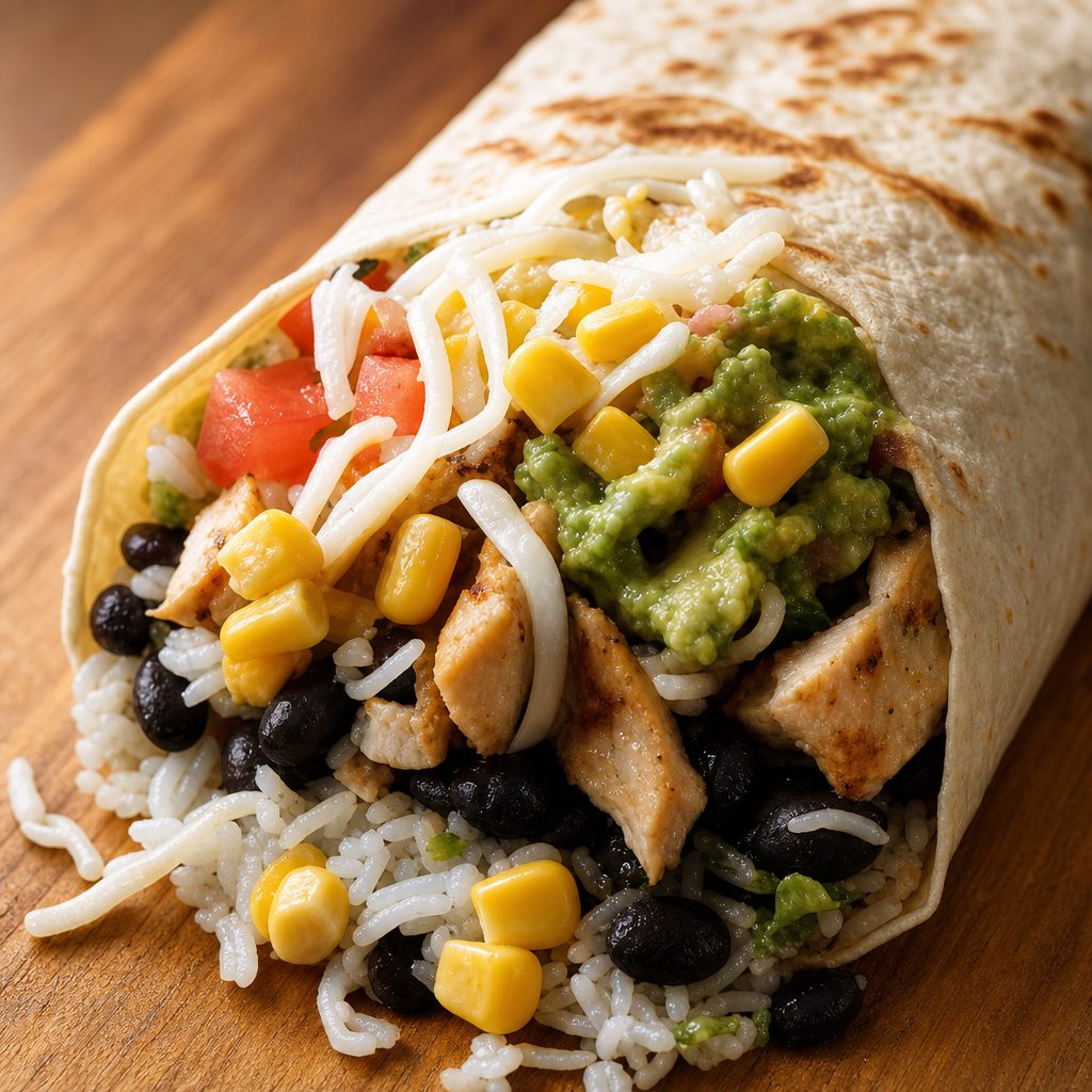 Veggie Burrito.