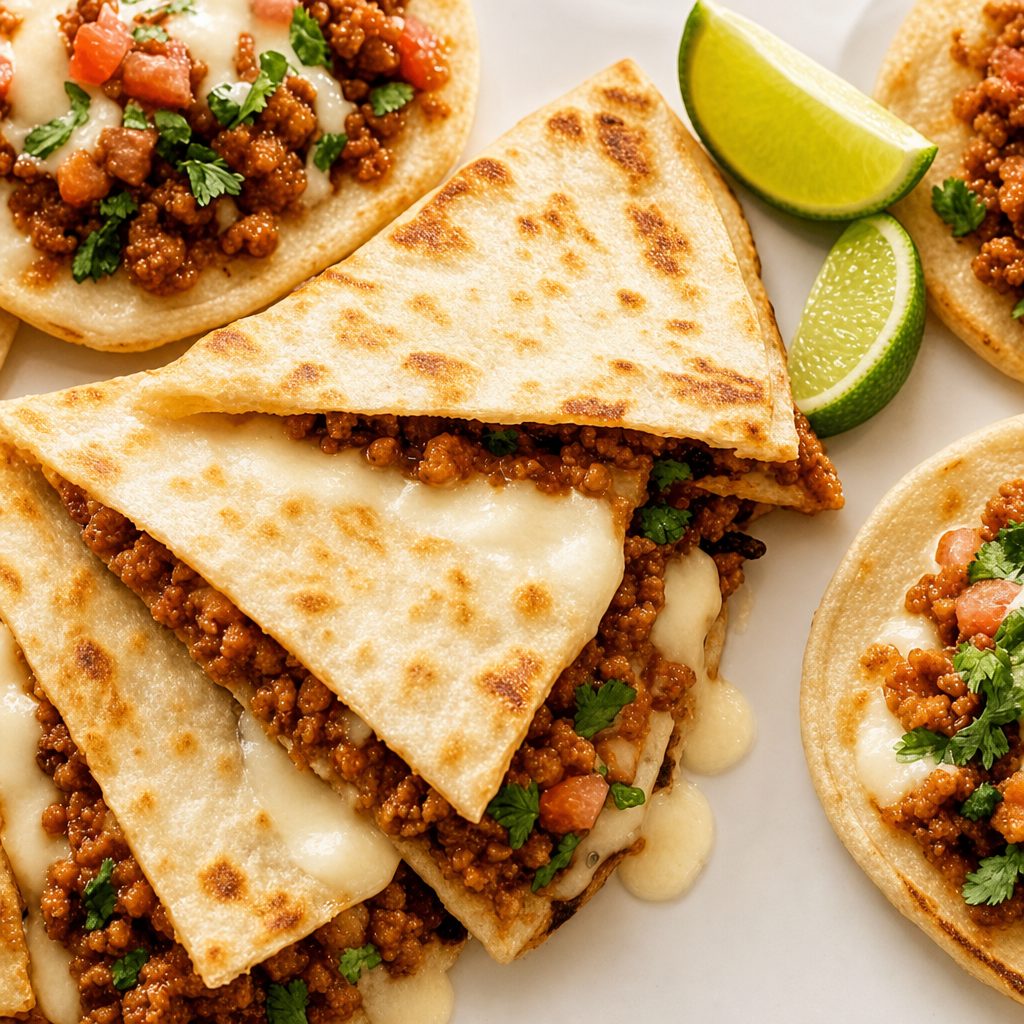 Grilled Veggie Quesadilla.