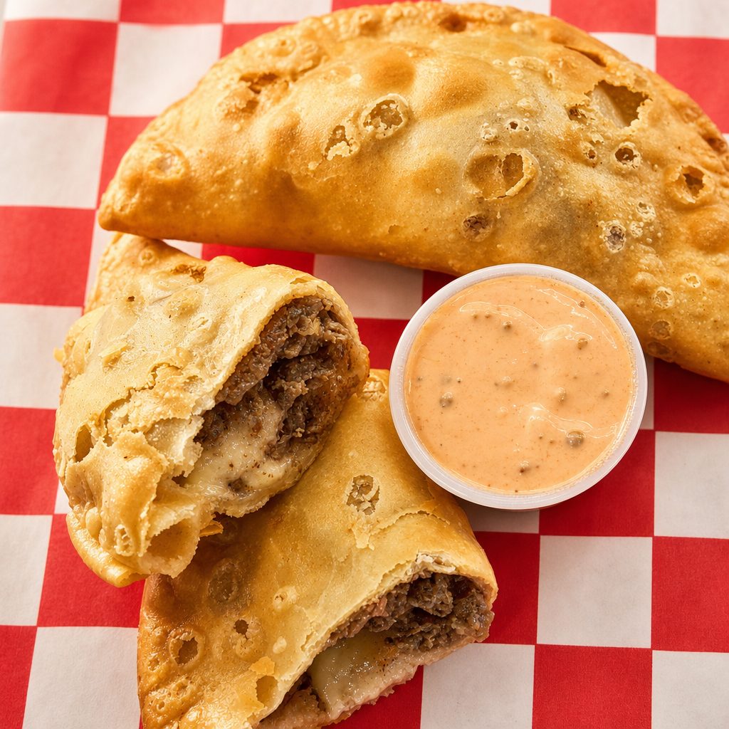 Double Cheese Empanadas.