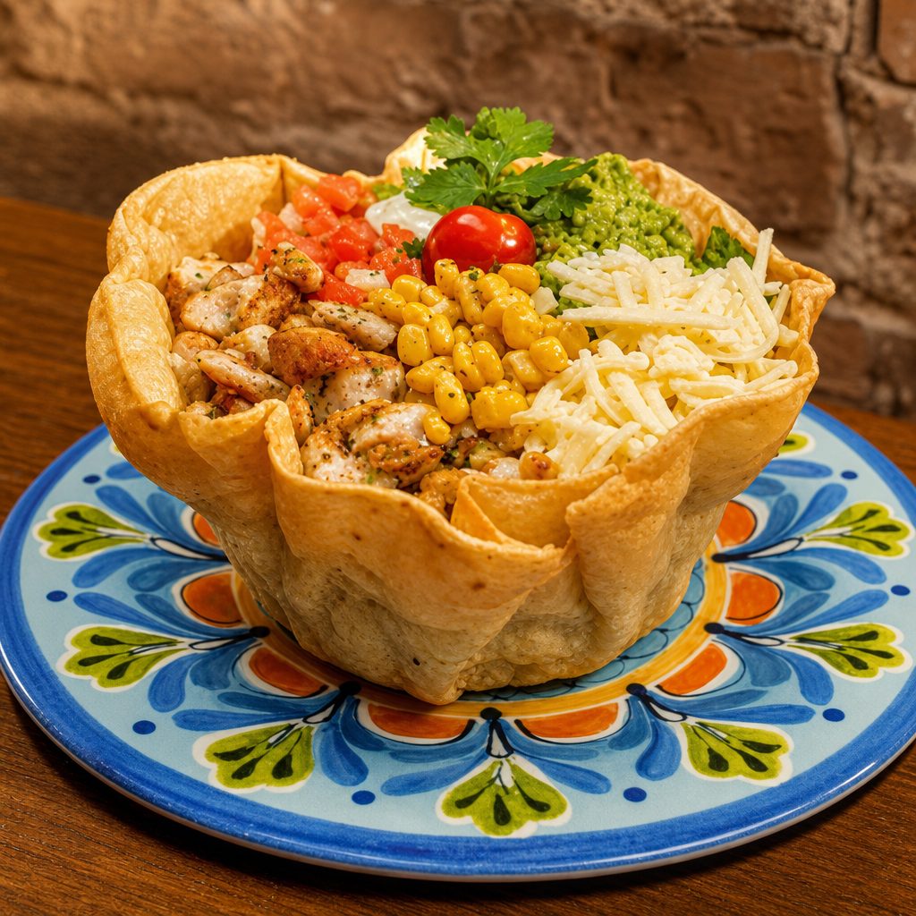 Grilled Chicken Taco Bowl.