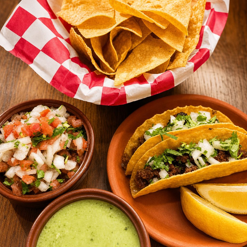 3 Steak Tacos.