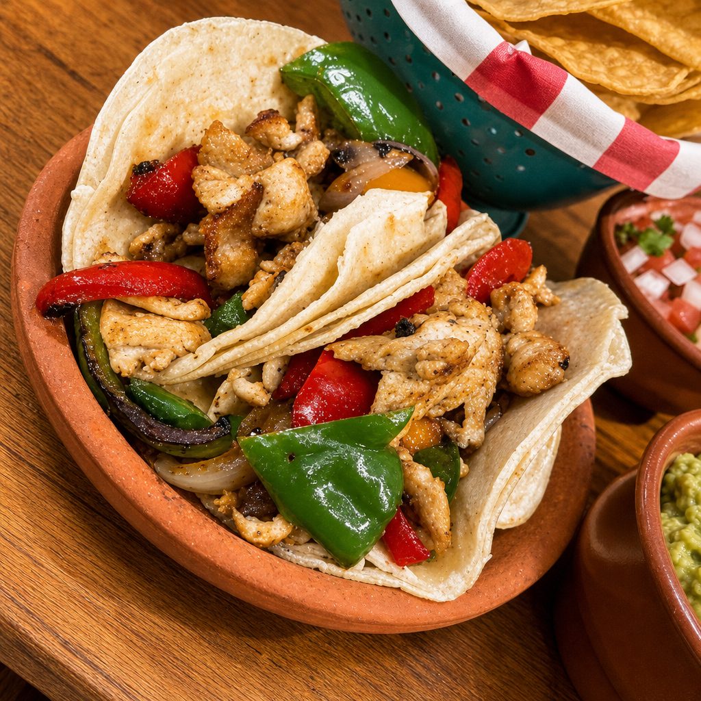 2 Grilled Chicken Tacos.