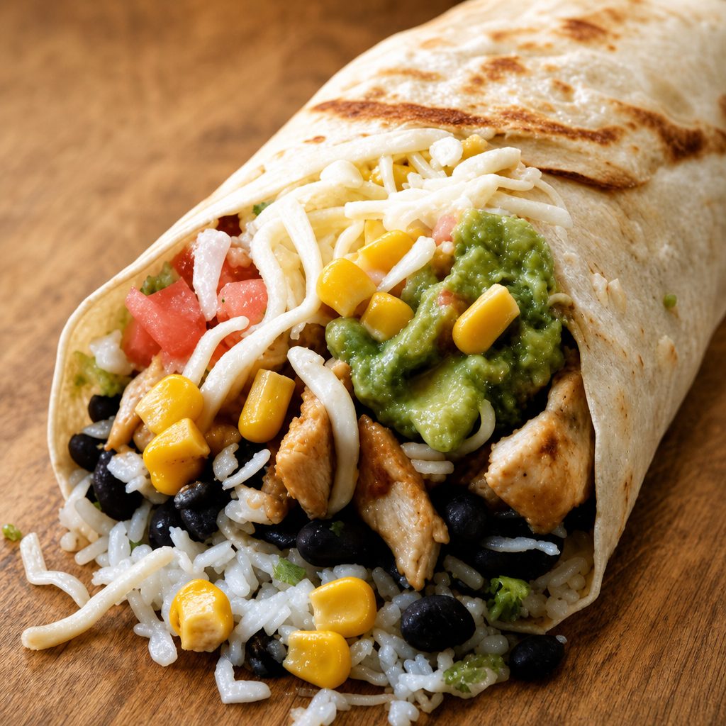 Chorizo Burrito.