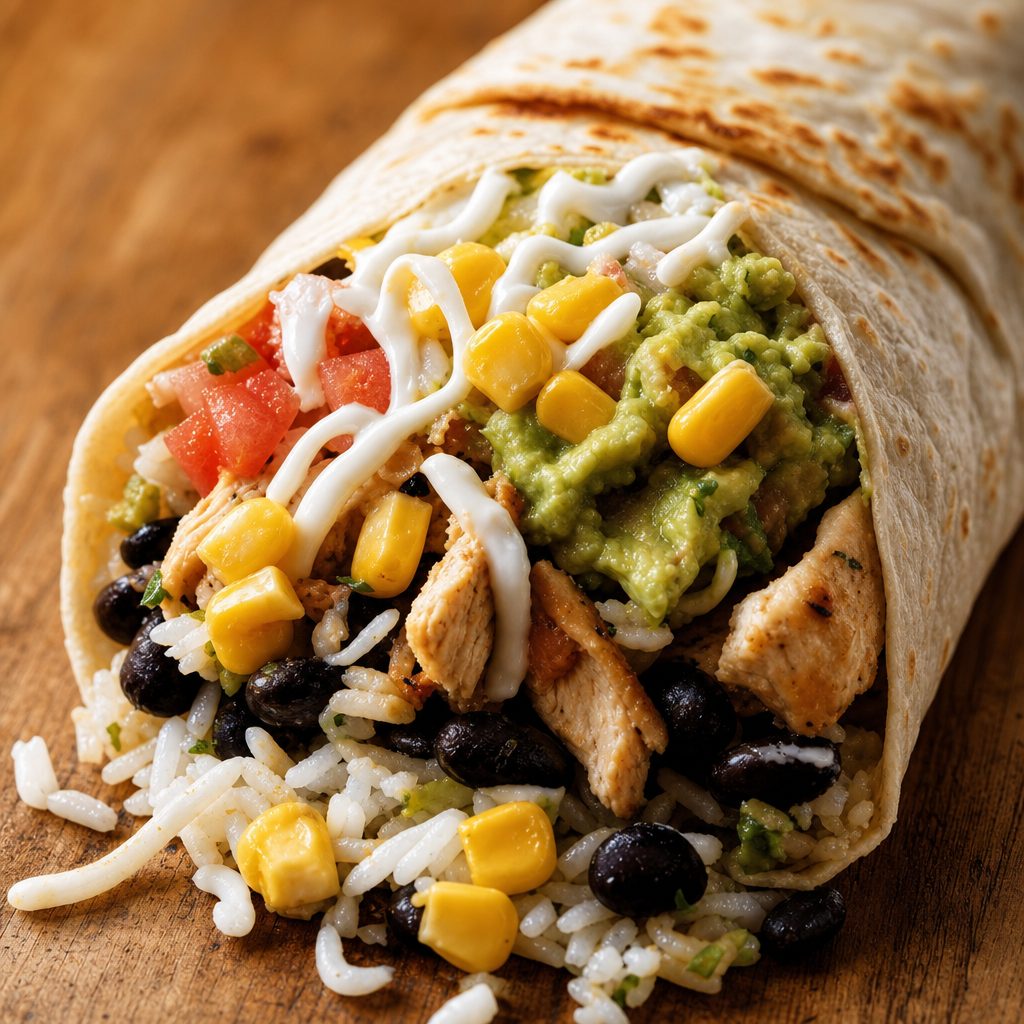 White Fish Burrito.