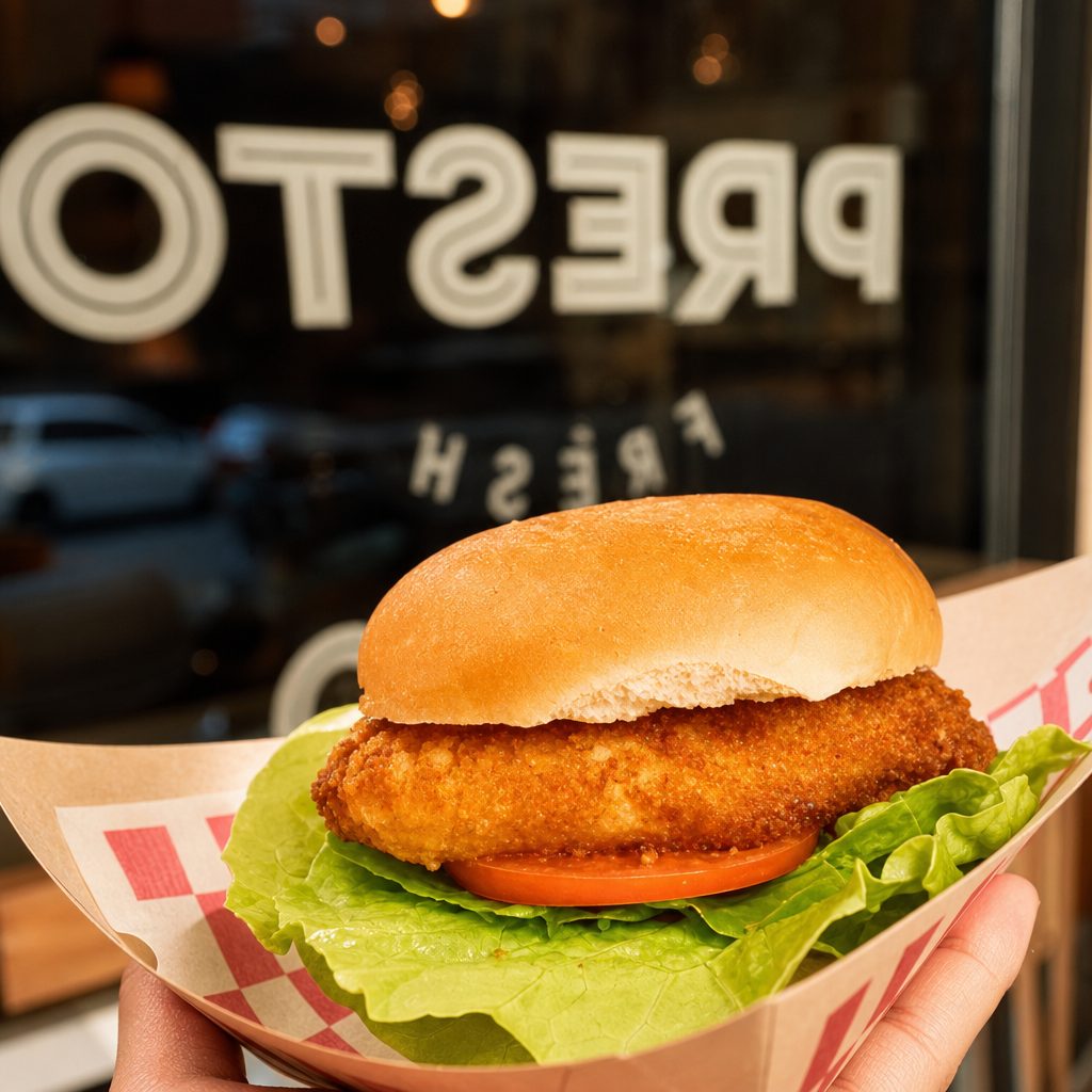 Crispy Chicken Sandwich.