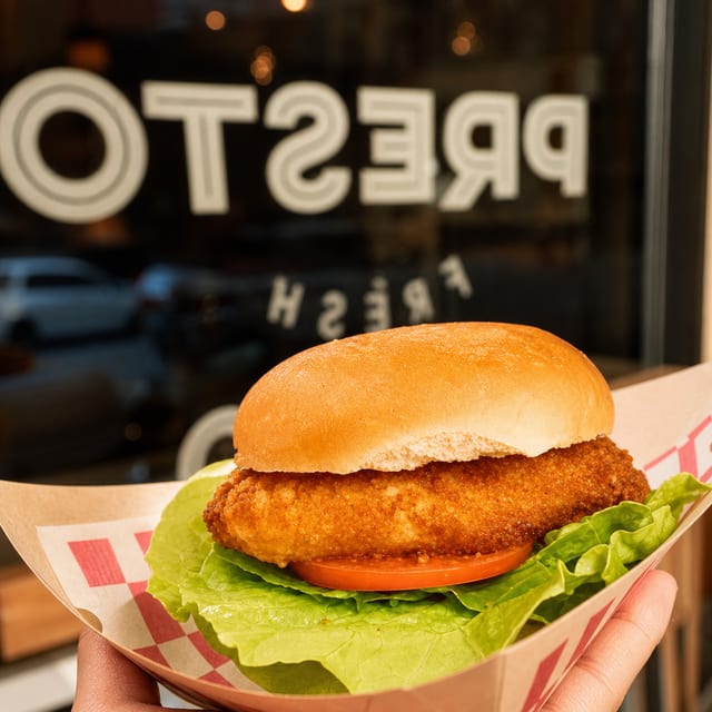 Crispy Chicken Sandwich.
