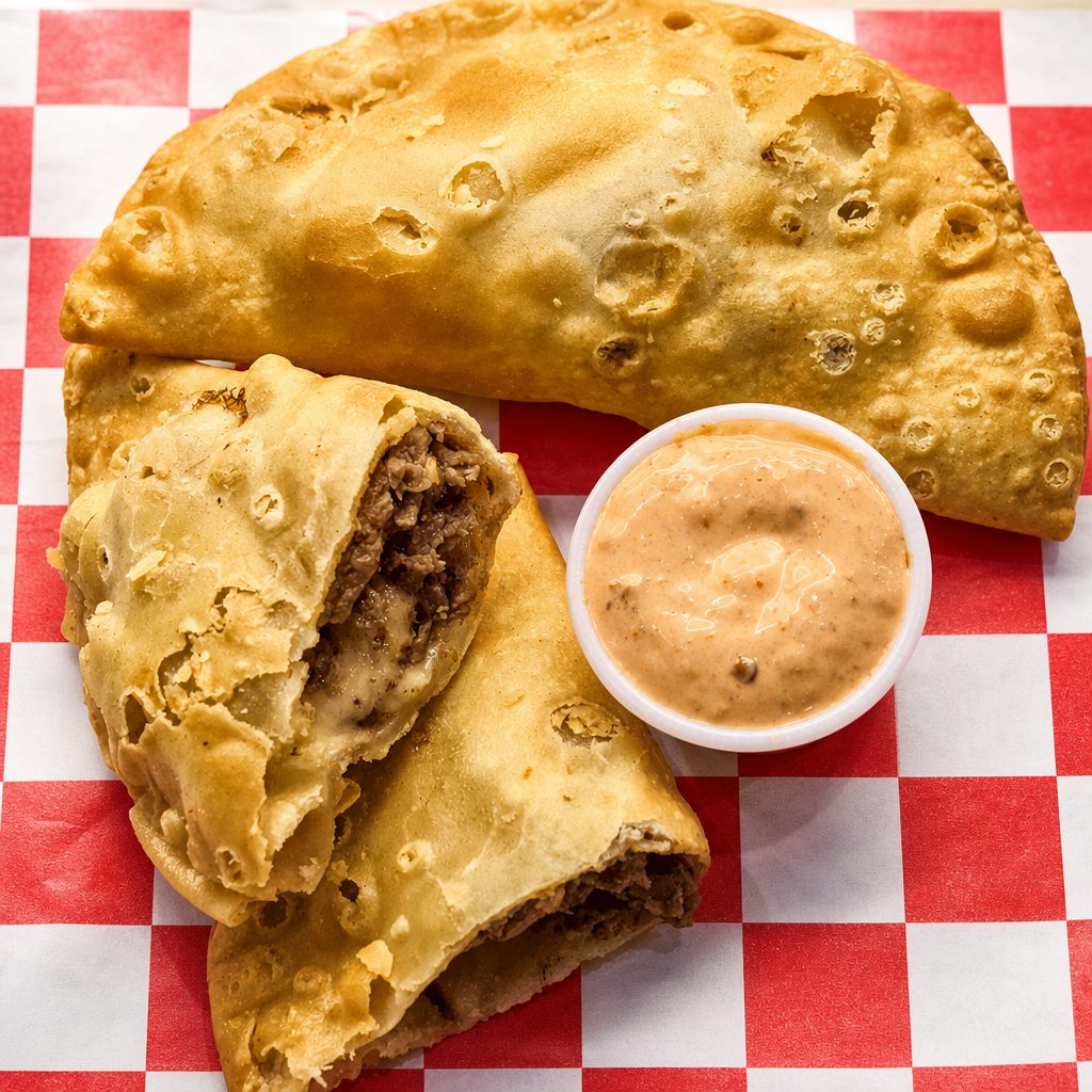 Steak and Cheese Empanadas.
