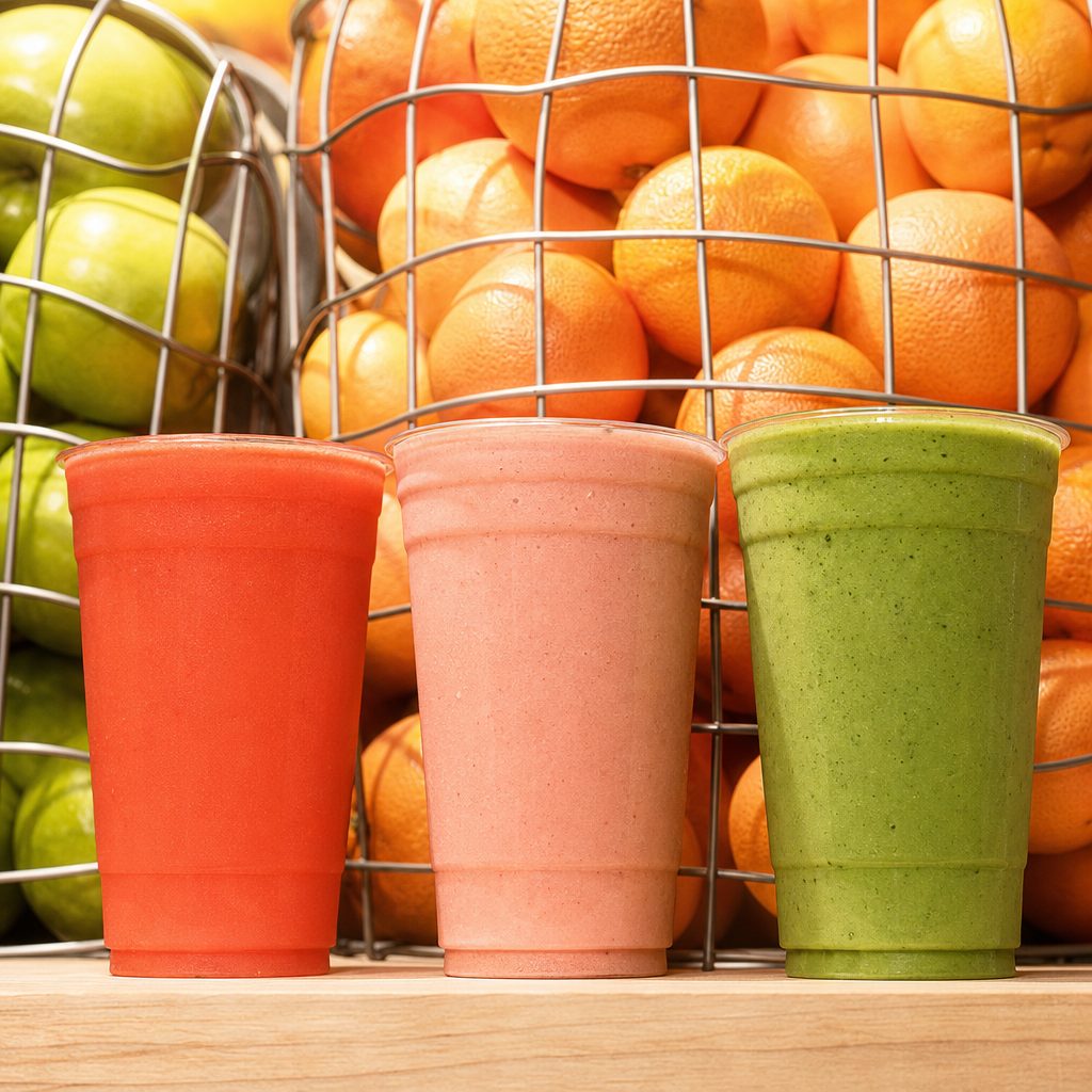 Caribbean Sunset Smoothie.